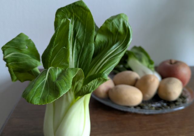 Opens page 'Pak choi - zwischen Himmel und Erde'